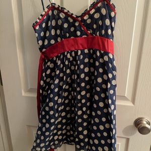 Forever 21 polka Dot spaghetti strap Dress